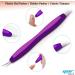 Cuticle Pusher UV Gel Polish Soak Off Remover Tool Nail Arts Cuticle Trimmer (Purple) - Buy Online on GoSupps.com