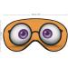 LynaRei Cartoon Eyeglass and Eyeballs Sleep Mask Blindfold Funny Expression Adjustable Super-Smooth Soft Eye Mask Cover for Men Women Travel and Nap Style-3 - Buy Online on GoSupps.com
