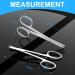 Premium Eyebrow Trimmer & Facial Hair Grooming Scissors - Curved & Rounded Kit for Eyebrow Nose Beard Moustache Eyelash & Ear Hair - International Shipping Available - Buy Online on GoSupps.com