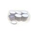 Empty Cardboard Deodorant Containers 75g (2.5 oz) - Oval Shape - Push-Up Style (6-Pack White) 6-Pack White