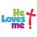 He Loves Me Kids Mealtime Placemat | BPA Free Tablemat 17.6x11.8 | Washable & Reusable Plastic - Buy Online on GoSupps.com