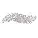 SOESFOUFU Hair Comb Tiara Floral Hair Clip Pearl Hair Clips Rhinestone Headpiece for Bride Wedding Headdress Bride Headpieces Bride Headdress Zinc Alloy European and American Accessories