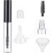 Healvian 1 Set Mascara Tube Funnel Mascara Tubes Snare Drum Strainer Throw off Cosmetic Plastic Black - Buy Online on GoSupps.com