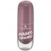 Essence Cosmetics Gel Nail Color Gellack Nailack No. 24 Mauve Forward Braun Expresser Long -lasting color -intensive gelig glossy without acetone vegan microplastics particles free (8ml)