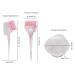 3 Piece Hair Dyeing Kit - Brushes Tinting Comb & Mixing Bowl for Home Salon - Pink | Professional Hair Styling Tools - Buy Online on GoSupps.com