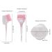 3-Part Professional Salon Hair Dye Set - Hairdresser Brush & Mixing Bowl - Pink - Perfect for Home & Salon Use - Buy Online on GoSupps.com