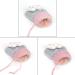 Kids Winter Fox Knit Full Finger Gloves, Toddler Thermal Plush Lining Mittens 1-3 Yrs - Grey - Buy Online on GoSupps.com