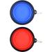 Buy Moacc Foldable Silicone Dog Bowls - 2 Pieces Travel Bowl for Dogs & Cats | Durable Portable 1000ml Safe Design with Mountain Staligs Buckle - Blue & Red - Buy Online on GoSupps.com