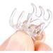 Clear Hair Clips 24 Piece Plastic Mini Claw Hair Clips Small Hair Claw Clips Mini Jaw Clips Hair Accessories for Girls and Women - Buy Online on GoSupps.com