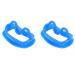 Grockstr 2x blue new dental retractor soft silicone intraoral lip cheek retractor mouth opener cheek expand dental orthodontic