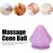 Massage Cone Ball with Suction Cup | Myofascial Relaxation | Hand-Free Design for Back Neck & Shoulders | Travel-Friendly Violet Massage Balls - Buy Online on GoSupps.com