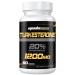 Turkesterone Supplement 1200mg Ajuga Turkestanica Extract - High Strength Standardized to 20% Turkesterone Muscle Growth & Strength - Vegan Free from Soy Additives 60 count (Pack of 1)
