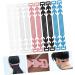 Solustre 10 Pack Ear Buckle Extenders - Practical Mask Strap & Earring Connectors - White Hook 15x1.5cm for Easy Use - Buy Online on GoSupps.com