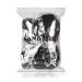 FANDAMEI Hair Donut Bun Maker Set with 20 Invisible Hair Nets, 4 Donut Bun Makers, 5 Elastic Bands, 20 Bobby Pins - Brown - Buy Online on GoSupps.com