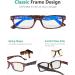 Eyekeper Computer Reading Glasses with UV Protection & Anti-Blue Light - Tortoise Frame Scratch-Resistant BB40 Lens 2.0 Diopters - Buy Online on GoSupps.com