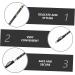 FOMIYES 8 Pcs Two-in-one Eyebrow Pencil Waterproof Eyeliner Pencil Grey Eyeliner Beautiful Eyebrow Pencils 1 count (Pack of 1) Assorted Colorx2pcs - Buy Online on GoSupps.com