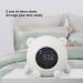 Rechargeable BT White Noise Alarm Clock - 17 Volume Levels Digital Display Snooze Mode USB Charging for Adults Kids & Babies - Buy Online on GoSupps.com