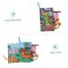 Bestonzon 2-Piece Tearproof Fabric Book Set for Babies & Toddlers - Touch & Feel Books for Newborns 0-6 Months - Buy Online on GoSupps.com