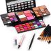 Beginner Makeup Kits for Teenagers | All-in-One 74 Color Makeup Palette | Complete Set with Eyeshadow Lipstick Blush Foundation & Brushes - Buy Online on GoSupps.com