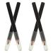 Outanaya 4pcs Wooden Eyebrow Pencil Makeup Brow Pencil Brow Filler Pen Eye Brows Pencil Shaper Eye Pencil