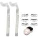 Lower Lash Stamp with Link | 2024 New Lower Eyelash Stamp | Bottom Lash Stamp for Lasting Lashes | Reusable Bottom Eyelash Stamp | Eye Makeup Tool | Natural Look for Make Up Beginner Transparent - Buy Online on GoSupps.com