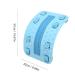 Durable Back Extensor & Lumbar Traction Device - Adjustable 56 Massage Points for Comfortable Stretching - Ideal for Men - Blue - Buy Online on GoSupps.com
