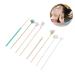 7pcs Earwax Removal Kits Ear Cleaning Tool Kits with Bamboo Mat Deeply Clean Massage Relaxing Ear Wax Removal Feather - Buy Online on GoSupps.com