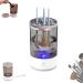 Illumi Brushly Pro Brush Blender Brushly Cosmetics Brush Cleaner Make Up Cosmetic Brush Cleaner Automatic Spinning Makeup Brush Cleaner Black