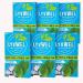 LyvWel Energy Gum | 80mg Caffeine + 50mg Taurine per gem | All Natural | Sugar-Free Pre-Workout Boost: Your Essential Energy Supplement to Stay Awake- 3 Pack (Spearmint) (3 Pack) (Spearmint 6 pack) Spearmint 8 Count (Pack of 6)