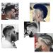 Men's Beard Shaping Tool with Inbuilt Comb for Goatee Mustache Sideburns - Clear | Symmetric/Curve/Step Cut - 1pcs - Buy Online on GoSupps.com