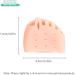 3 Pairs Metatarsal Gel Pads - Ball of Foot Cushions Toe Separators & Spacers for Bunion Correction & Foot Pain Relief - Buy Online on GoSupps.com