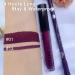 EVpct 2Pcs Purple Plum Matte 24-Hour Liquid Lipstick & Lip Liner Makeup Set - Dark Red Berry Tint, Waterproof & Long-Lasting - 0.21 Fl Oz (Pack of 2) - Buy Online on GoSupps.com