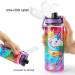 Cute Unicorn Water Bottle for School Kids Girls - BPA Free, Leak Proof, Easy to Clean - 23oz - Buy Online on GoSupps.com