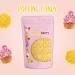 Yellow Popping Candy 100g - Cocoa Butter Coated Unflavoured Natural Yellow Coloured Popping Candy for Baking Cake Decoration Yellow Coated 100 g (Pack of 1) - Buy Online on GoSupps.com