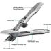 VOGARB Extra Wide Jaw Nail Clippers for Thick Nails - Bevel Blades, Long Handle & No Splash Design - Ideal for Men, Women, Seniors - Metallic Finish - Buy Online on GoSupps.com