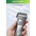 Replacement Head for Braun Series 7 Electric Shaver - Compatible with 720 760 790 Models - Silver Foil Razor for Men - Buy Online on GoSupps.com