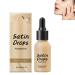 Satin Drops Full Coverage Liquid Foundation Lightweight, long-lasting liquid foundation Brightens skin