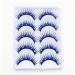 Shop Erioctry 5 Pairs Rhinestone 3D Handmade False Lashes - Comfortable Reusable Natural & Fluffy for Daily Use & Parties | International Shipping Available - Buy Online on GoSupps.com