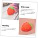 4pcs Strawberry Bath Ball - Natural Foaming Bath Salt with Essential Oils | Cute & Relaxing Bathing Experience - Buy Online on GoSupps.com
