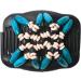Peigne cheveux magique en bois avec perles ovales - Extensible - Pour femme et fille - Tendance et pratique - Buy Online on GoSupps.com