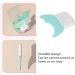 Mascara Guard Silicone Mascara Applicator Shield to Prevent Portable Two Curves Eyelash Shield Tool Lazy Quick Eye Makeup Tool for Beginners - Buy Online on GoSupps.com