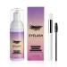 Lash Shampoo for Lash Extensions Eyelash Extension Cleanser Lash Cleanser for Extensions with Brushes Eyelash Extension Shampoo for Eyelashes Extension Remover Salon & Home Use 50ML Lash Shampoo-1pc