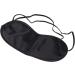Black Eye Cover for Restful Sleep and Str - Traveling - Eye Mask Eye Shade Nap Cover Travel Office Sleeping Rest Aid Cover Blindfold Eye Patch - Buy Online on GoSupps.com