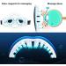Abhi Electrical Eye Massage Device | 3D Touch Screen Eye Mask with 9 Vibration Modes | Magnetic Induction Dark Circle Treatment - Buy Online on GoSupps.com