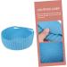 Alipis Kitchen Handle Reusable Food Design Non-Stick Supply - Liner Fryer Accessory Pad Blue 19X19X7CM - Buy Online on GoSupps.com