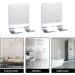 Self-Adhesive Stainless Steel Razor Holder Hooks - 2 Pack Waterproof Double Hooks for Bathroom & Kitchen | No Drilling Required - Buy Online on GoSupps.com