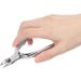 Nail Tool Cuticle Nipper Stainless Steel Professional Effortless Toenails Clipper with Storage Bag for Ingrown Nail - Buy Online on GoSupps.com