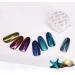 7 pots Effet miroir poudre de perle Chrome Ongles Ongles en poudre Pigment Manucure - Buy Online on GoSupps.com