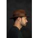 Nicky Bigs Novelties Mens Adventurer Explorer Fedora Hat - Brown, One Size - Buy Online on GoSupps.com