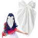 Bows for Women - Satin Elegant Hair Bows with Spring Clip | Large Decorative Hair Barrettes Multifunctional Hair Accessories for Women Females Girls Ladies White - Buy Online on GoSupps.com